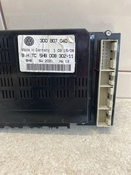 Блок модуль керування кондиціонера VW Phaeton 3D0907040 11938 фото
