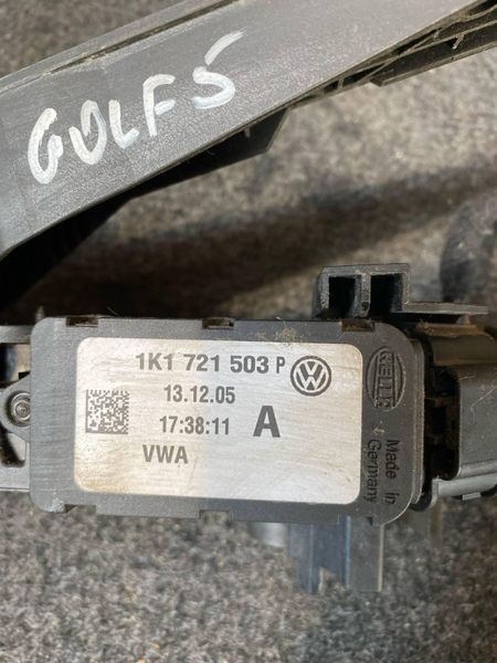 Педаль газа VW GOLF V5 Audi Skoda 1K1721503P 7142 фото