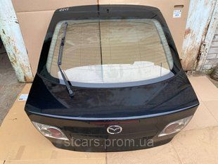 Крышка багажника крышка Mazda 6 GG 2002-2007 черная хэтчбек GJYJ6202X 10245 фото