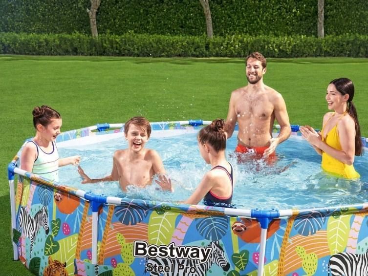 Каркасний басейн Bestway 56985, 305 x 66 см 4062л 56985 фото