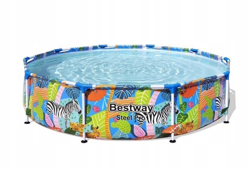 Каркасний басейн Bestway 56985, 305 x 66 см 4062л 56985 фото
