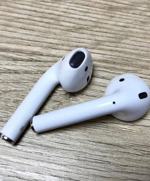 Навушники Apple AirPods 2 Original series 1:1 Bluetooth картонна ванночка, Безпровідні навушники, Епл Аирподс N6 фото