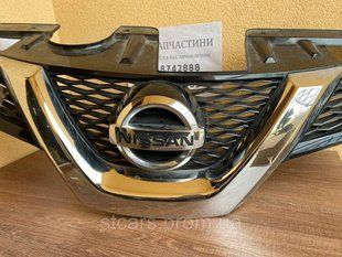 Решітка радіатора grill nissan rogue 14-16 без камеры с эмблемой 62310-4BA0A оригинал 5+ 62310-4BA0A 2401 фото