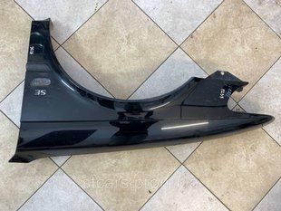 Крило переднє ліве водія Saab 9-3 1998-2002 чорний колір 8235 фото