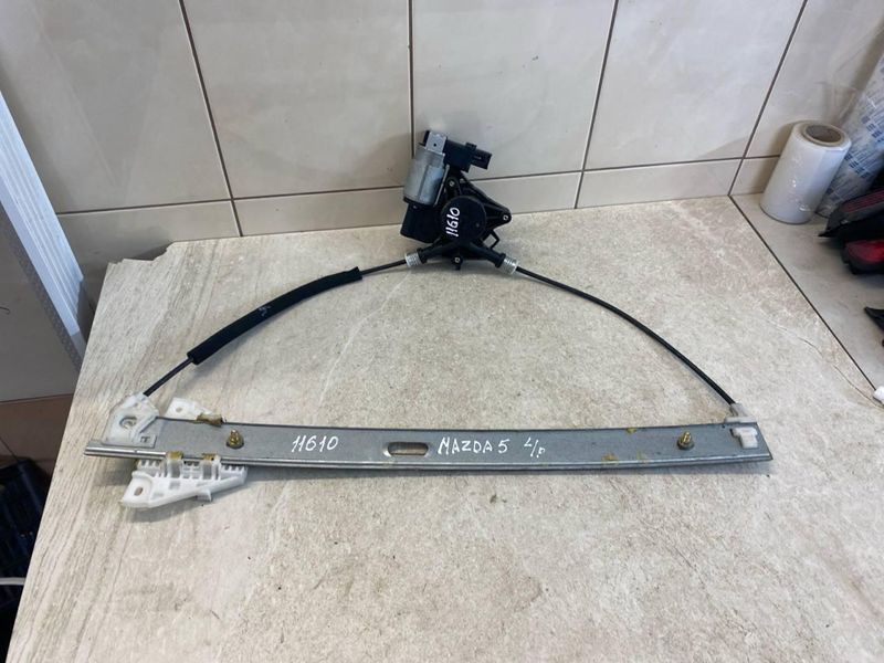 Механизм моторчик стеклоподъемник передней левой двери Mazda 5 2005-2010 CR19 GJ6A5958X C235-59-590B 11610 фото