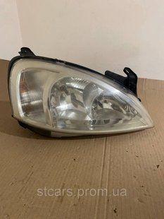 Передня права фара Opel Corsa Combo C 2000-2006р 89302121 09114330 10407 фото